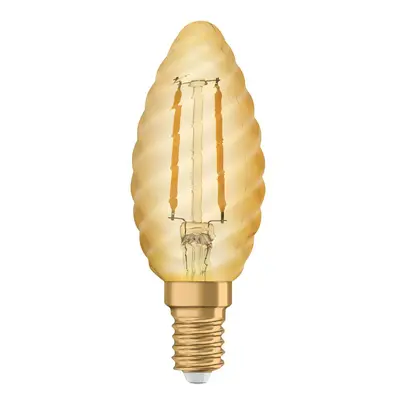 LED žárovka LED E14 BW35 2,5W = 22W 220lm 2400K Teplá 300° Filament OSRAM Vintage 1906