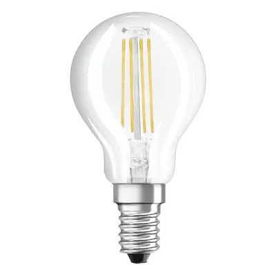 LED žárovka LED E14 P45 4W = 40W 470lm 2700K Teplá 320° Filament OSRAM Value