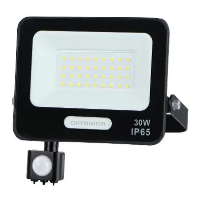 LED SMD reflektor IP65 Černá Body s čidlo