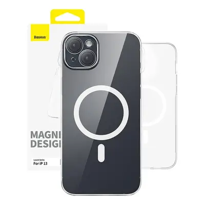 Magnetické pouzdro na telefon Baseus OS-Lucent řady IP13 (průhledné)