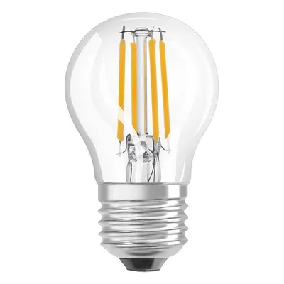 LED žárovka LED E27 P45 6W = 60W 806lm 2700K Teplá 300° Filament OSRAM STAR