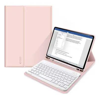 Pouzdro Tech-Protect SC Pen + Keyboard s klávesnicí pro iPad 10,9" 2022 - růžové