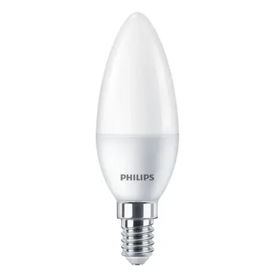 LED žárovka LED E14 B38 7W = 60W 806lm 4000K Neutrální 180° PHILIPS