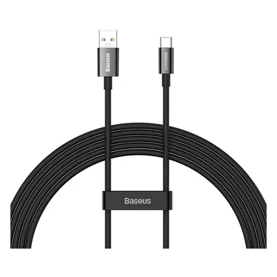 Kabel Baseus Superior Series z USB na USB-C, 65 W, 2 m (černý)