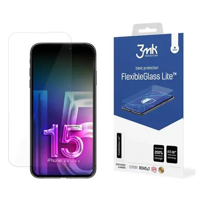 3mk FlexibleGlass Lite™ hybridní sklo pro iPhone 15 Pro Max