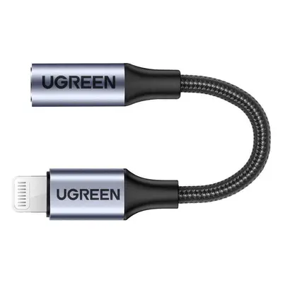 Ugreen US211 Audio adaptér Lightning na 3,5mm mini jack (černý)