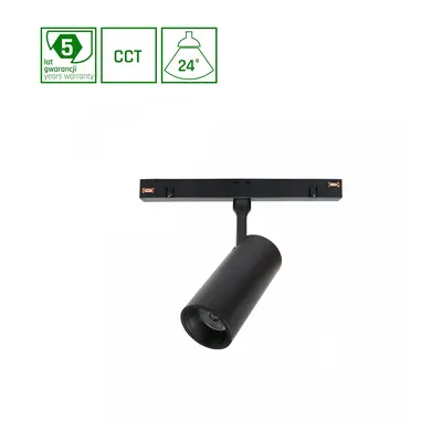 SYSTEM SHIFT SMART- SPOT S TRACK LIGHT FI35X142X106MM 6W 24DEG Černá CCT/DIM 5 Y WARRANTY