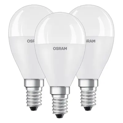 3PAK LED žárovka LED E14 P45 7W = 60W 806lm 3000K Teplá 200° OSRAM VALUE