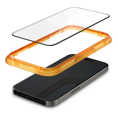 Spigen ALM Glass FC tvrzené sklo pro iPhone 14 Pro Max - černé 2 ks.