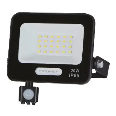 LED SMD reflektor IP65 Černá Body s čidlo