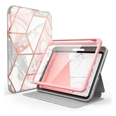 Pouzdro Supcase Cosmo pro iPad mini 6 2021 - růžový mramor