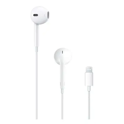 Sluchátka Apple EarPods s koncovkou Lightning pro iPhone bílá (EU Blister)(MMTN2ZM/A)