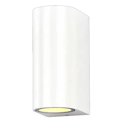 WALL LAMP ALUMINIUM bílé BODY 2xGU10 SOCKET