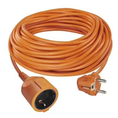 Prodlužovací kabel 30 m / 1 zásuvka / oranžový / PVC / 250 V / 1,5 mm2