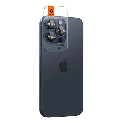 Spigen Optik.tR EZ Fit Camera Protector pro iPhone 14 Pro / Pro Max / 15 Pro / Pro Max - titanov