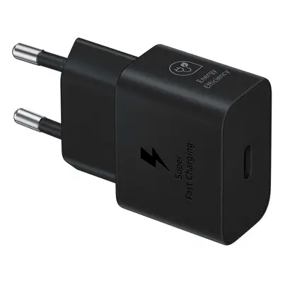 Samsung EP-T2510NBEGEU GaN USB-C 25W SFC síťová nabíječka - černá