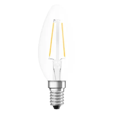 LED žárovka E14 B25 2.8W = 25W 250lm 2700K Teplá 300° Filament Stmívatelná Retrofit CLASSIC OSRA