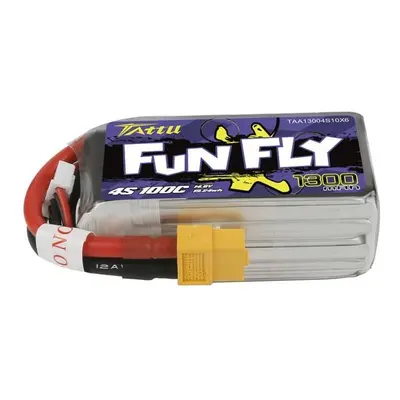 Baterie Tattu Funfly 1300mAh 14,8V 100C 4S1P