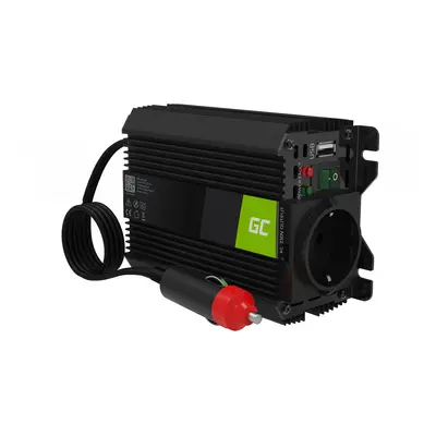 Green Cell měnič napětí do auta INVGC06 PRO 12V/230V 150W/300W