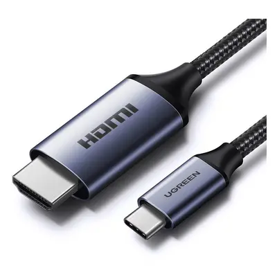 Kabel USB C - HDMI 2.1 8K 60Hz 1,5 m Ugreen CM565 - šedý