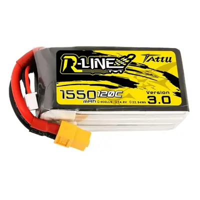 Baterie Tattu R-Line verze 3.0 1550mAh 14,8V 120C 4S1P XT60