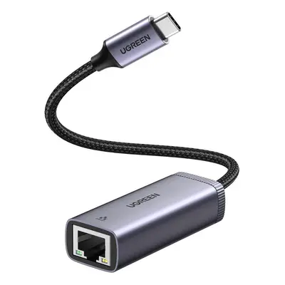 Síťový adaptér UGREEN CM483 USB-C na RJ45 (šedý)