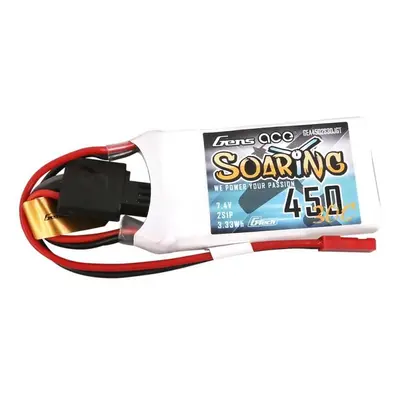 Gens ace G-Tech Soaring 450mAh 7,4V 30C 2S1P JST-SYP baterie