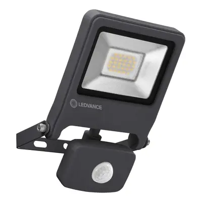 Reflektor LED 20W 1700lm 3000K IP44 Šedý s čidlem pohybu LEDVANCE Floodlight Endura