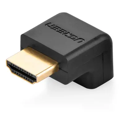 Ugreen adaptér HDMI úhlový konektor spodní černý (20109)