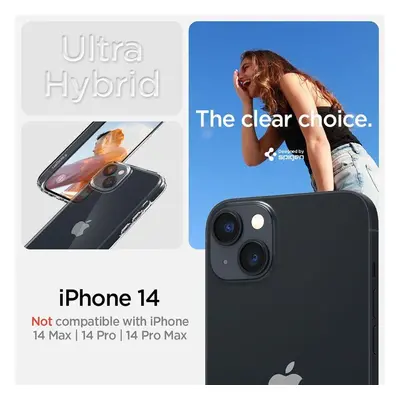 Spigen Ultra Hybrid Case pro iPhone 14 - čirý