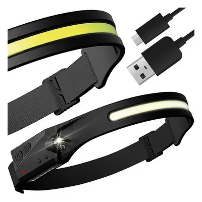 Trizand 21652 USB LED čelovka