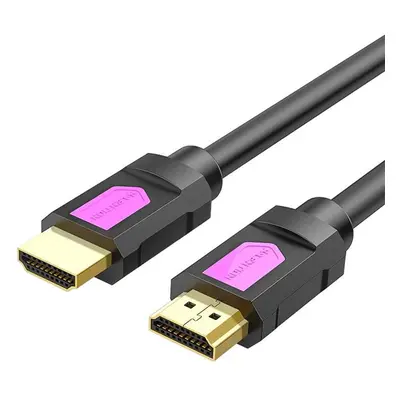 Vysokorychlostní kabel HDMI 4K na HDMI Lention, 1 m (černý)