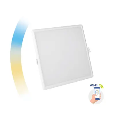 ALGINE 22W CCT+DIM WI-FI SPECTRUM SMART SQUARE, RECESSED