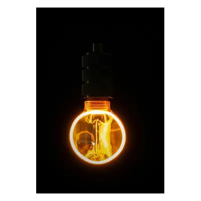 LED žárovka E27 ZERO SERIES 4W 200lm G80 Amber, Stmívatelná