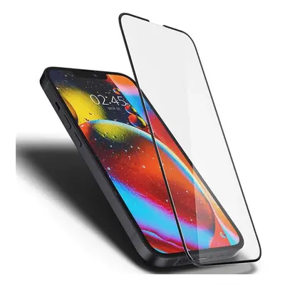 Spigen Glass FC tvrzené sklo pro iPhone 13 mini - černé