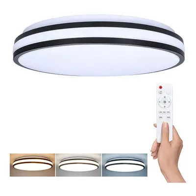 Solight LED osvětlení s dálkovým ovladačem Laskos, 48W, 3360lm, 39cm, změna chromatičnosti, stmí