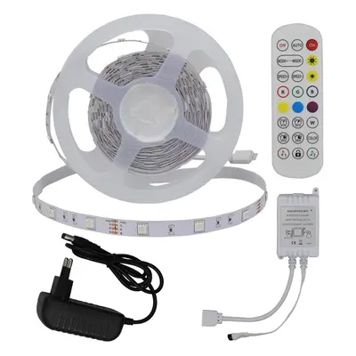 LED pásek Set Adapter + IR Controller + Remote RGB 30LEDs