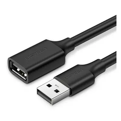 Prodlužovací kabel Ugreen USB (samec) - USB (samice) 2.0 480Mbps 3m černý (US103)