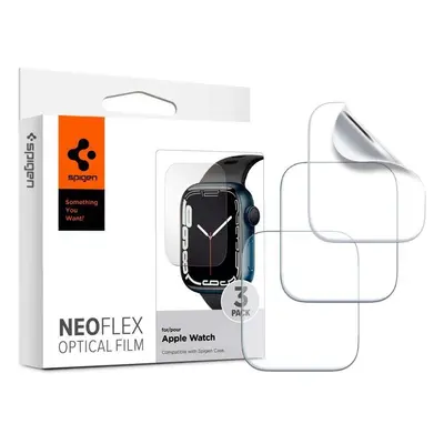 Spigen Neo Flex ochranná fólie pro Apple Watch 4/5/6/7/8/SE (44/45 mm) - 3 ks.