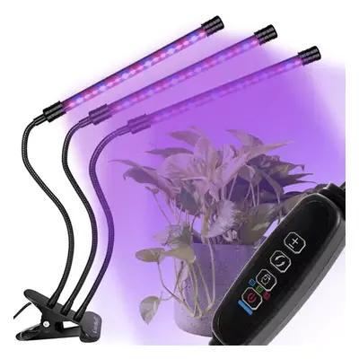 Svítidlo GROW PLANT 20 LED 3 ks pro růst rostlin Gardlov