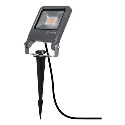 Reflektor LED 20W 1700lm 3000K Teplá IP65 Šedý LEDVANCE GARDEN Flood Endura Wbijany