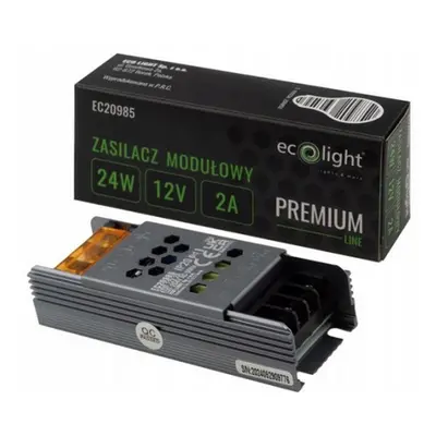 Zdroj LED slim IP20 - 12V - 2A - 24W - Premium Line