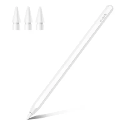 Ugreen LP653 stylus s bezdrátovým nabíjením pro tablety iPad - bílý