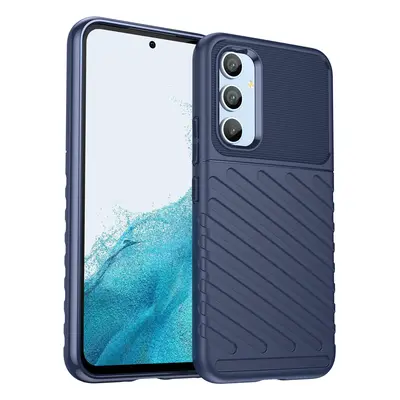 Pouzdro Thunder pro Samsung Galaxy A54 5G silikonové pancéřové pouzdro modré