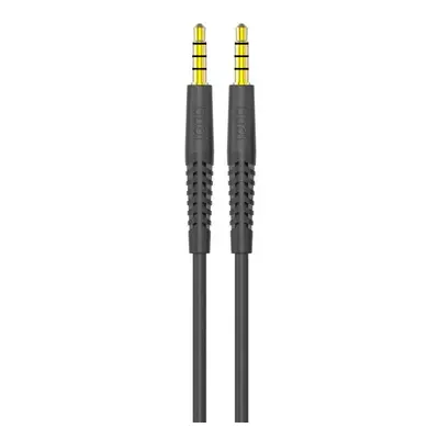 Kabel AUX mini jack 3,5 mm na mini jack 3,5 mm Budi, 1,2 m (černý)