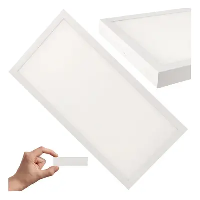 Přisazený LED panel 24W 1900lm bílý 60x30cm, Neutrální bílá