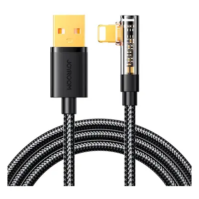 Kabel pro USB-A / Lightning / Angle / 1,2 m Joyroom S-UL012A6 (černý)