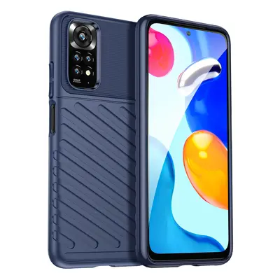 Thunder Case flexibilní pancéřový kryt Xiaomi Redmi Note 11 Pro 5G / 11 Pro modrý