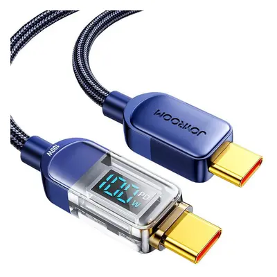 Kabel k USB-C 100W 1,2 m Joyroom S-CC100A4 (modrý)