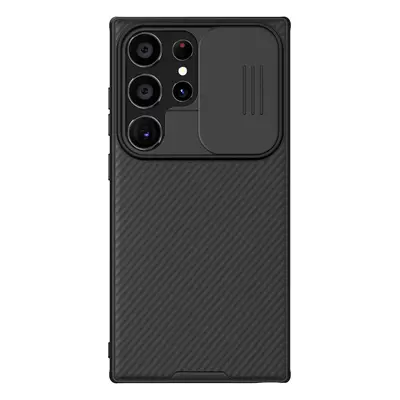 Pancéřové pouzdro Nillkin CamShield Pro s krytem fotoaparátu pro Samsung Galaxy S24 Ultra - čern